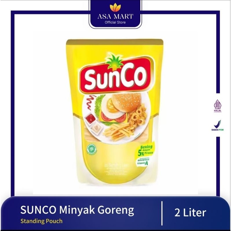 

MINYAK GORENG SUNCO 2 LITER _aironronunaa