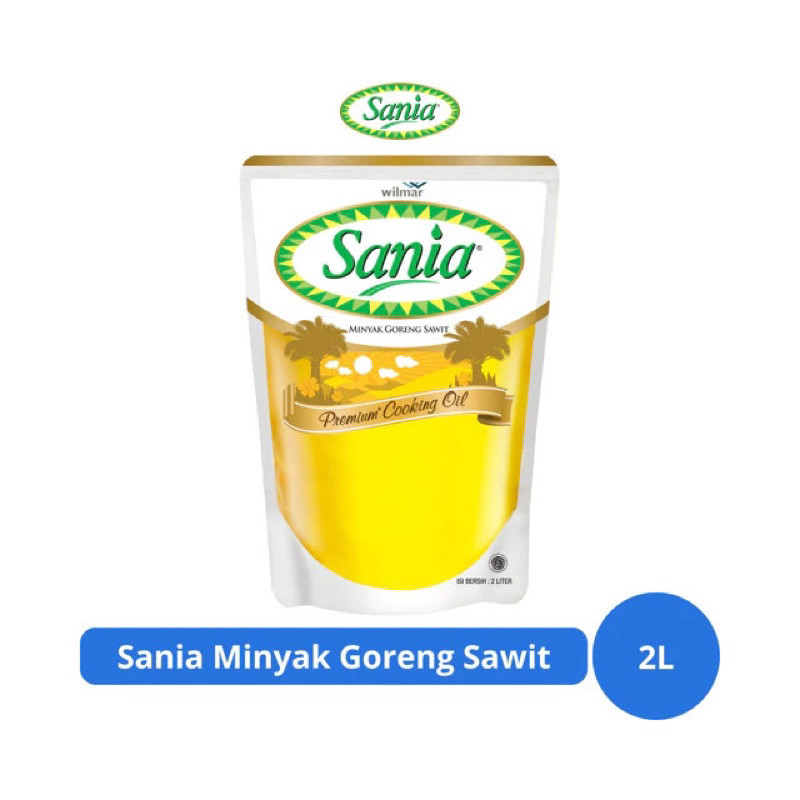 

Sania Minyak Goreng Sawit Premium Cooking Oil Pouch 2L _aironronunaa