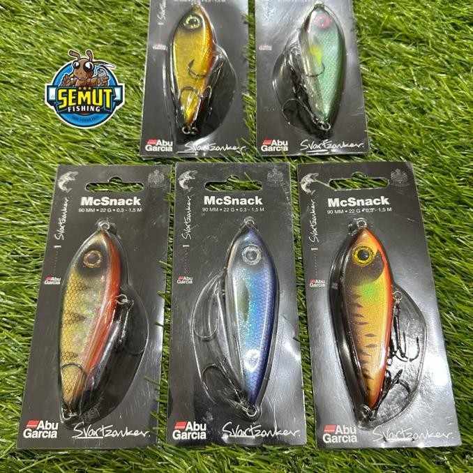 

ABU GARCIA SVARTZONKER MC SNACK 90mm 22gram