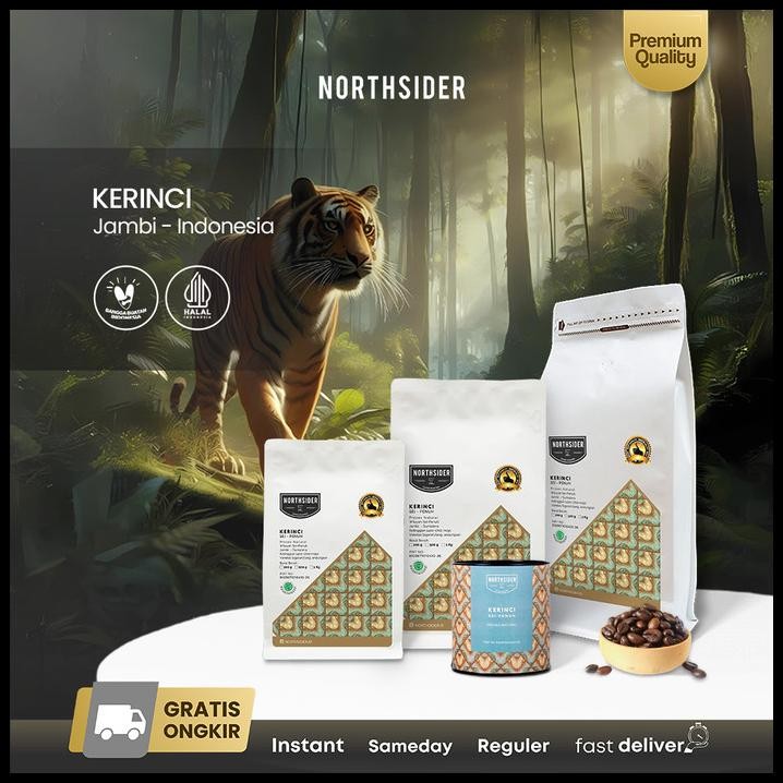 

Northsider Kopi Arabika Kerinci Sei-Penuh Natural Coffee
