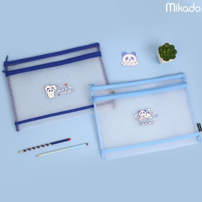 

LANGUO PANDA STAR MESH POUCH DOCUMENT A4 / FILE BAG TAS DOKUMEN
