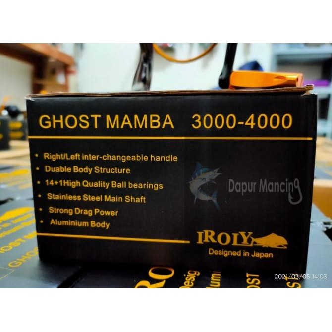 IROLY GHOST MAMBA 4000