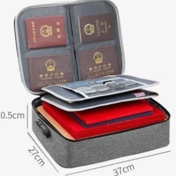 

BARU TAS DOKUMEN TEMPAT PENYIMPANAN FILE TRAVEL BAG DOCUMENT STORAGE