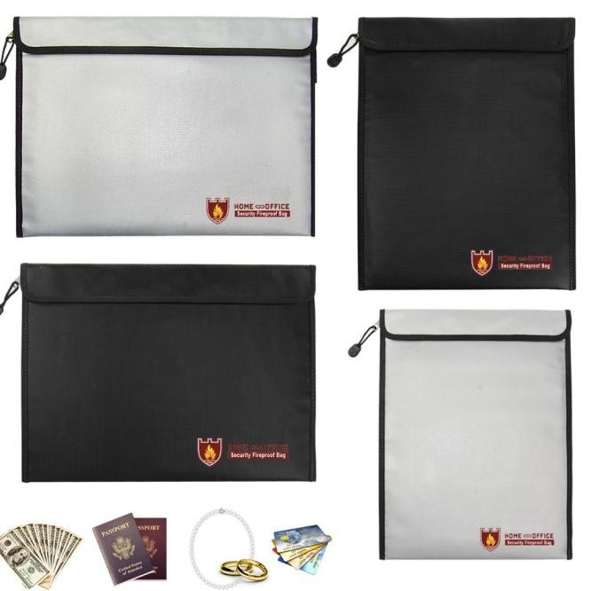 

TAS PENYIMPANAN FILE FOLDER UANG DOKUMEN BAHAN SILIKON CAIR TAHAN API