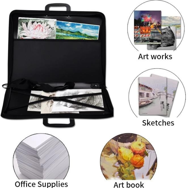 

ART BAG A3 DRAWING BAG A3 35X46CM TAS MENGGAMBAR TAS DOKUMEN BUKU