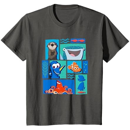 Disney PIXAR Finding Dory Karakter T-Shirt |XINARFOX|