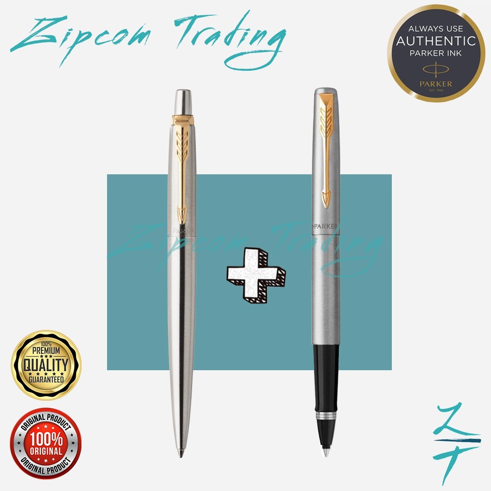 

(Paket Hemat) Set Bolpoin & Rollerball PARKER Jotter CT / Terbaik |xuWGPvwC|