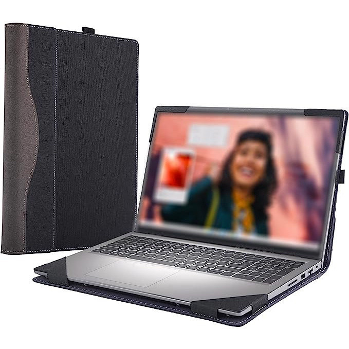

Sarung Penutup untuk Dell XPS 16 9640 Dell XPS 15 7590 Inspiron 15 7000 (7590) 15,6" Tas Notebook Lengan yang Dapat Dilepas Kulit Pelindung ZQQP ZV9N |yBBtKiIc|