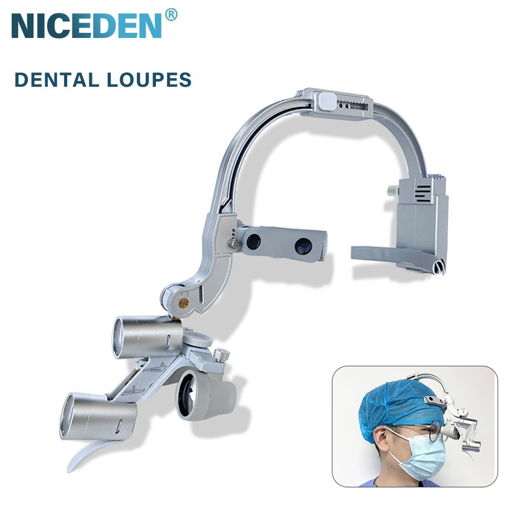 

NICEDEN Kaca Pembesar Gigi Headlight Peralatan Gigi/Kaca Pembesar kaca pembesar gigi dan bedah |EdGdzq1s|