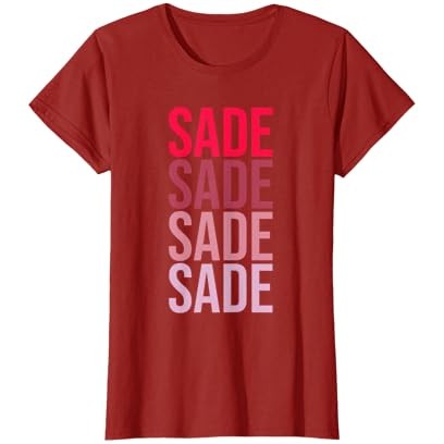 Kaos Nama Depan Sade I Love Sade |d0TMsTZR|