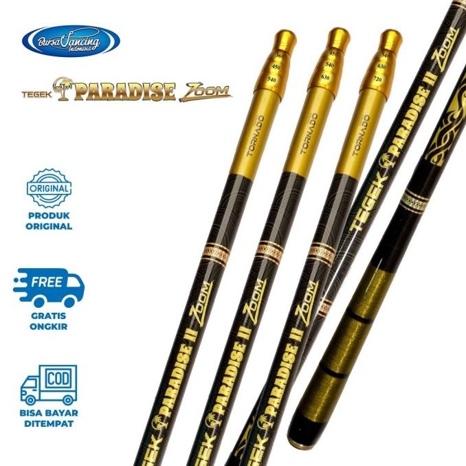 Tegek Paradise II Zoom Powerful Tornado Caon Kelenturan Medium