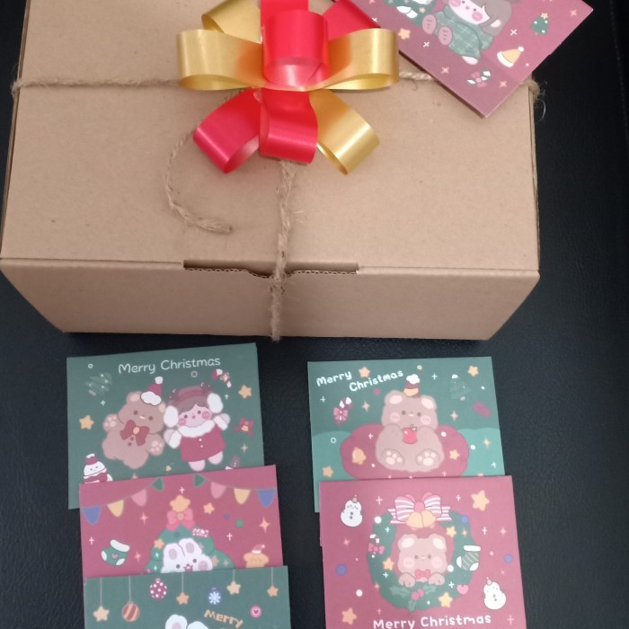 

Hampers Natal Christmas Xmas Box Hadiah Bingkisan Kado Pohon Kartu