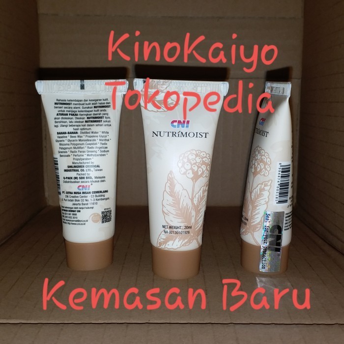 Termurah Nutrimoist 20 Ml Original Berhologram Cni