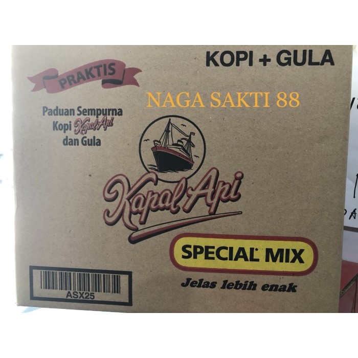 

Ready Stock Kopi Kapal Api Sekardus 12 Renceng