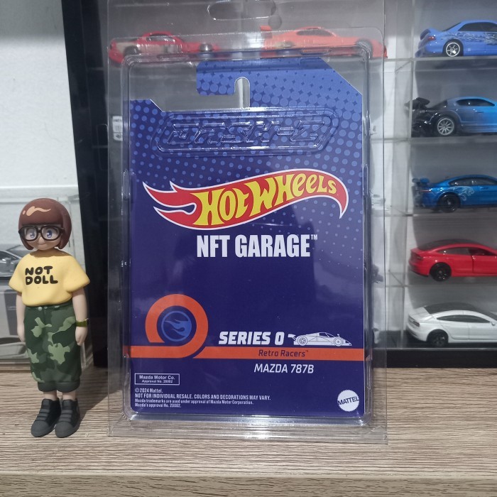 Custom Card NFT Garage Mazda 787B Le Mans Holo Hot Wheels