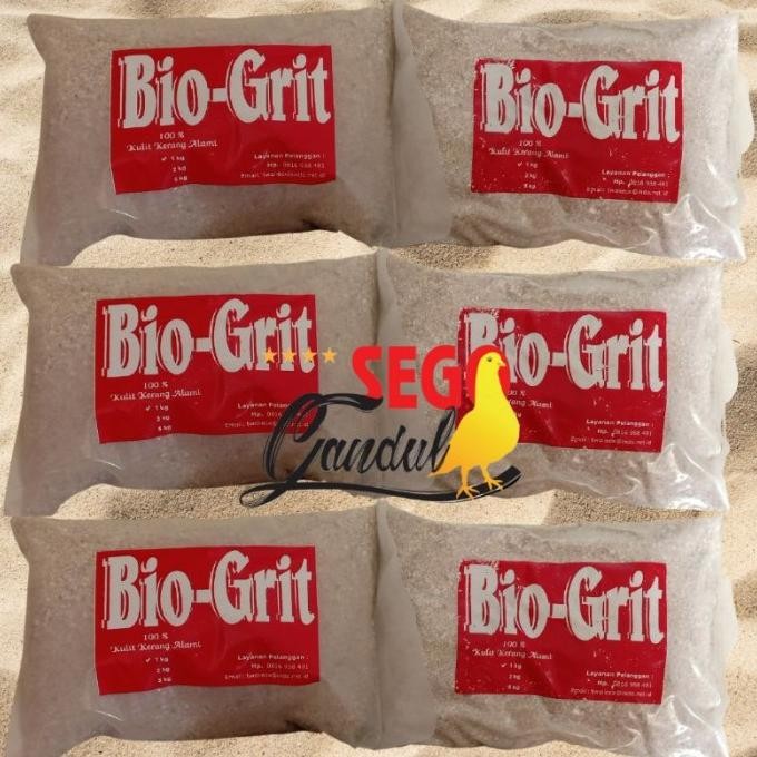 HOT PROMO Bio Grit Asinan Merpati Perkutut dan burung lainnya