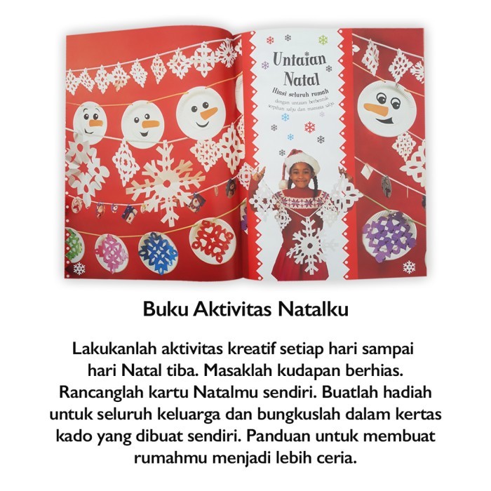 

Buku AKTIVITAS NATALKU Cara Membuat Kreasi Natal yang Menyenangkan