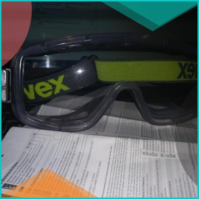 UVEX Kacamata Safety Google Original Made in Germany 11OKTZ4 perkakas