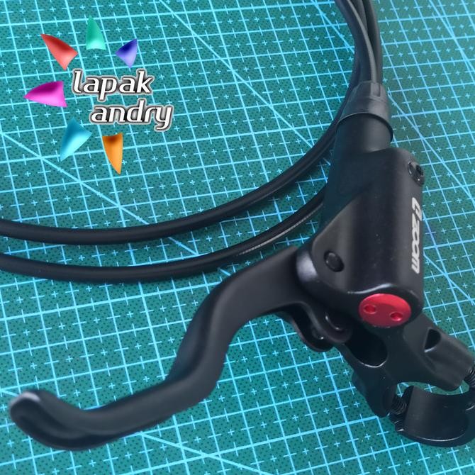 REM CAKRAM HIDROLIK SEPEDA ZOOM BRAKE SET DEPAN BELAKANG BUKAN RADIUS ORIGINAL DAN TERPERCAYA