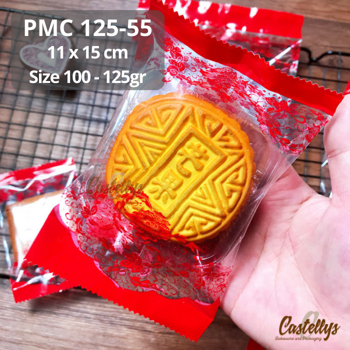 

BEBAS ONGKIR - Plastik Mooncake 100gr - 125gr PMC 125-55 Kue Bulan Pia Snowskin Mochi