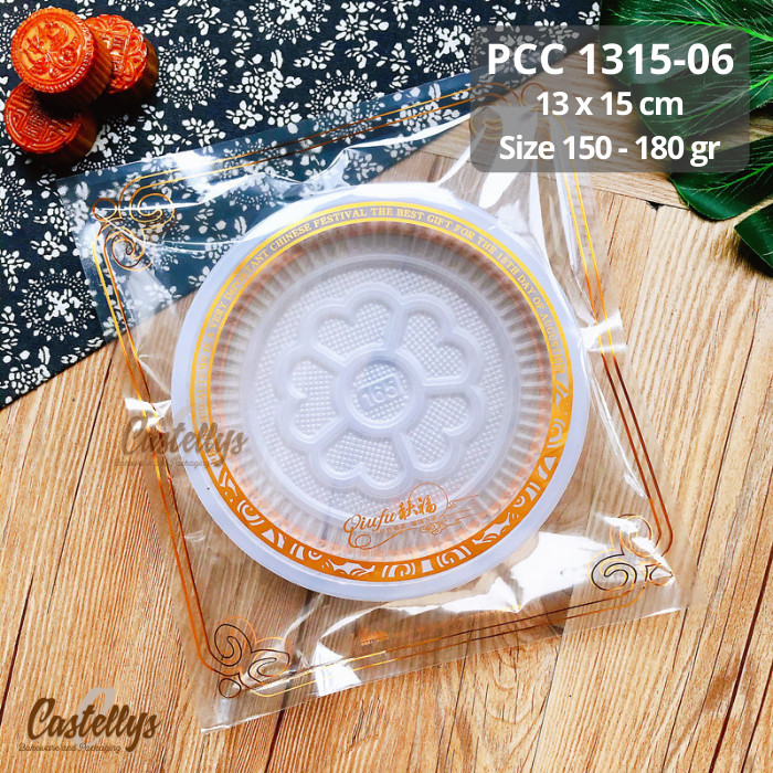 

HARGA DISC - Plastik Mooncake 150gr - 180gr PCC 1315-06 Kue Bulan Pia Snowskin