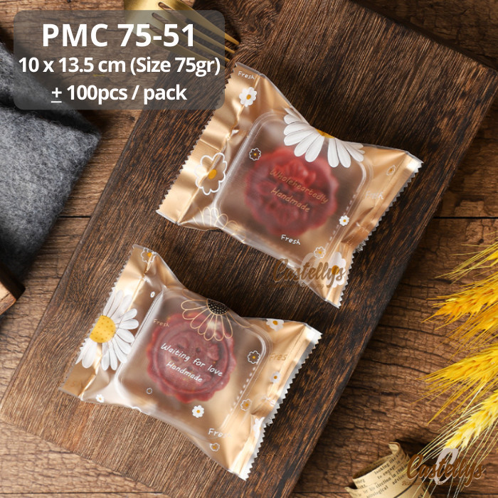 

NEW Plastik Mooncake 75gr PMC 75-51 Pia Snowskin Kue Kering Nastar Cookies