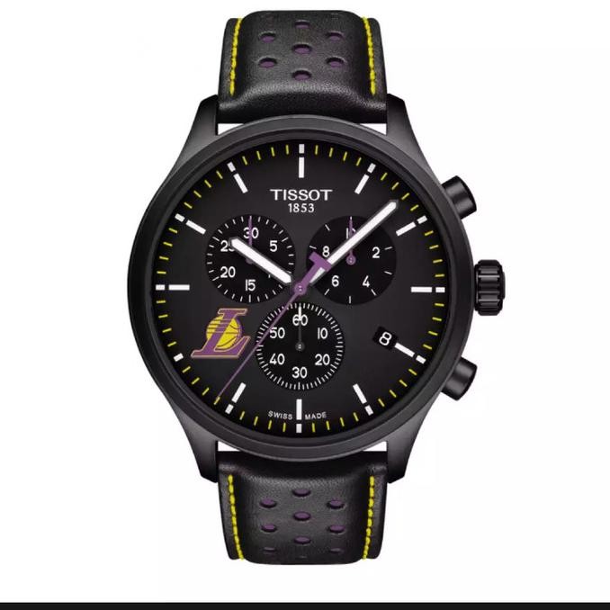 jam tangan tissot crono XL .NBA LA Lakers