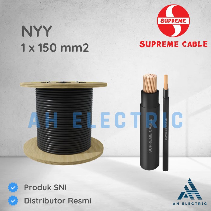 Kabel Tunggal Nyy 1X150 Mm Supreme ( Nyy 1 X 150 Nyy 150 Mm 150Mm2 )