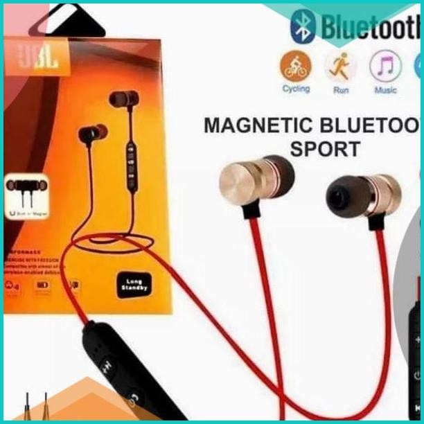 HANDSFREE HEADSET EARPHONE BLUETOOTH WIRELESS SPORT JBL MAGNETIC_U2U 1