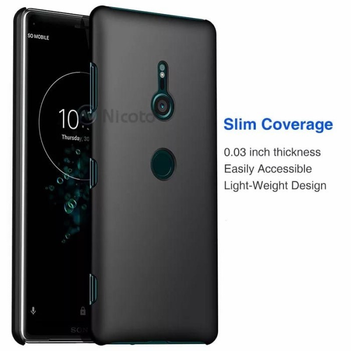 Hardcase Sony Xperia XZ3 Au Softbank Global Docomo Kokoh Tahan Banting