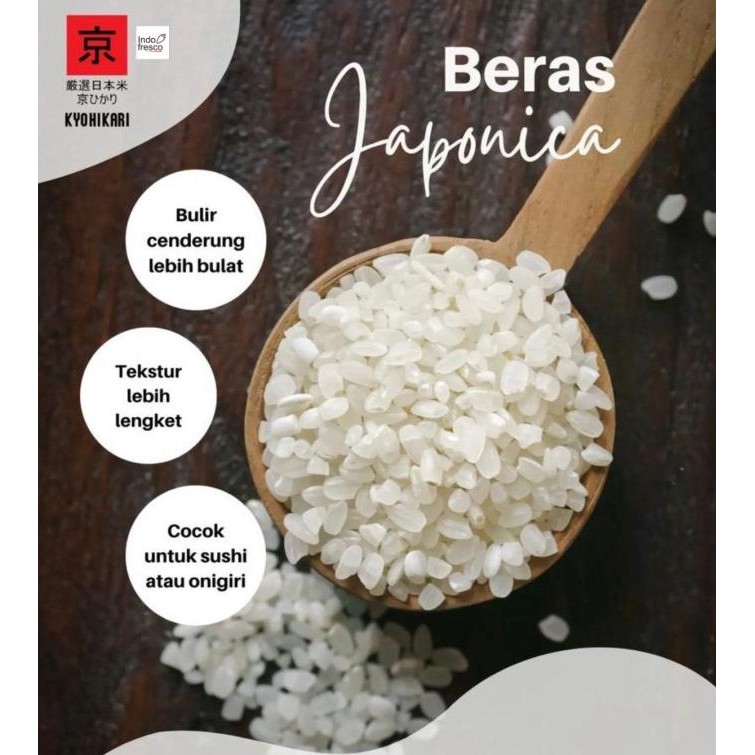 

Kyohikari Japonica Rice- Beras Jepang 2Kg Td