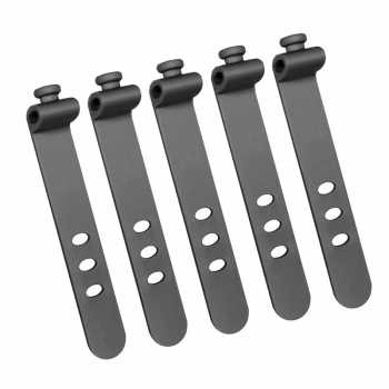 

TIESO Pengikat Kabel Earphone Organizer Wire Silicone 100 PCS