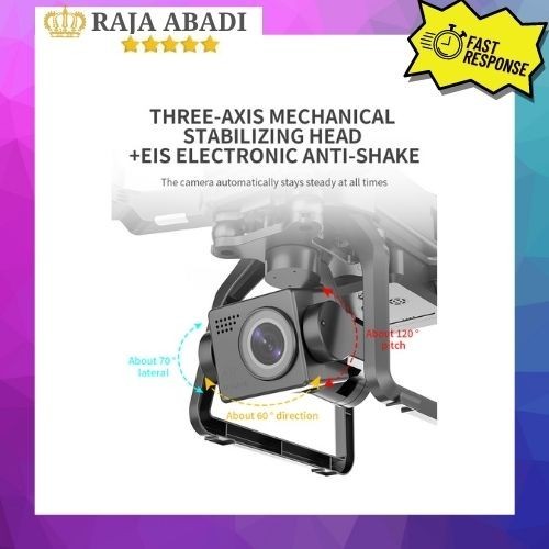 Sjrc F7 Pro Gps Drone 4K Dual Hd Camera 3 Axis Gimbal