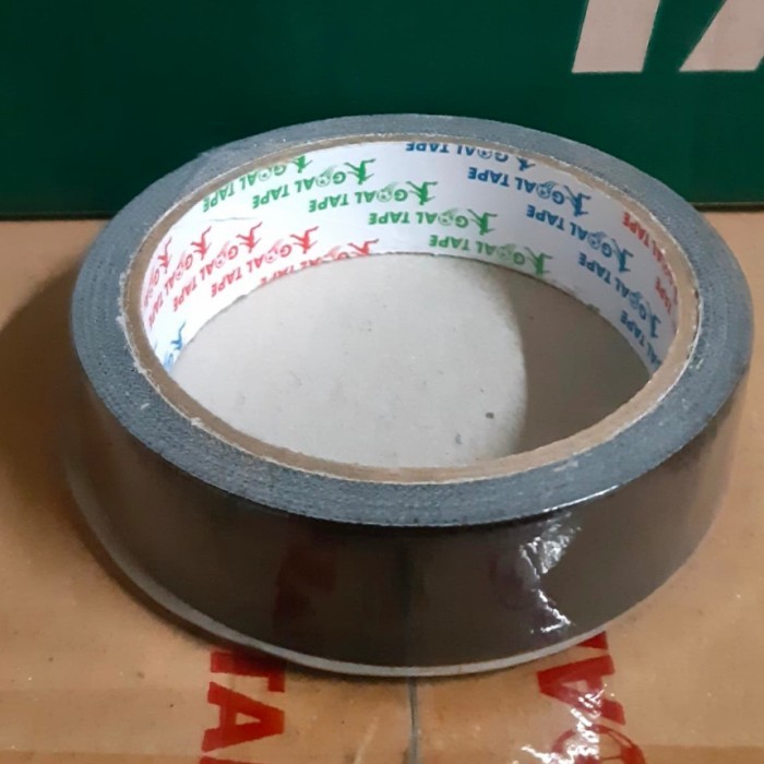 

TERBARU - lakban hitam / lakban karpet 1" 1inch / lakban kain