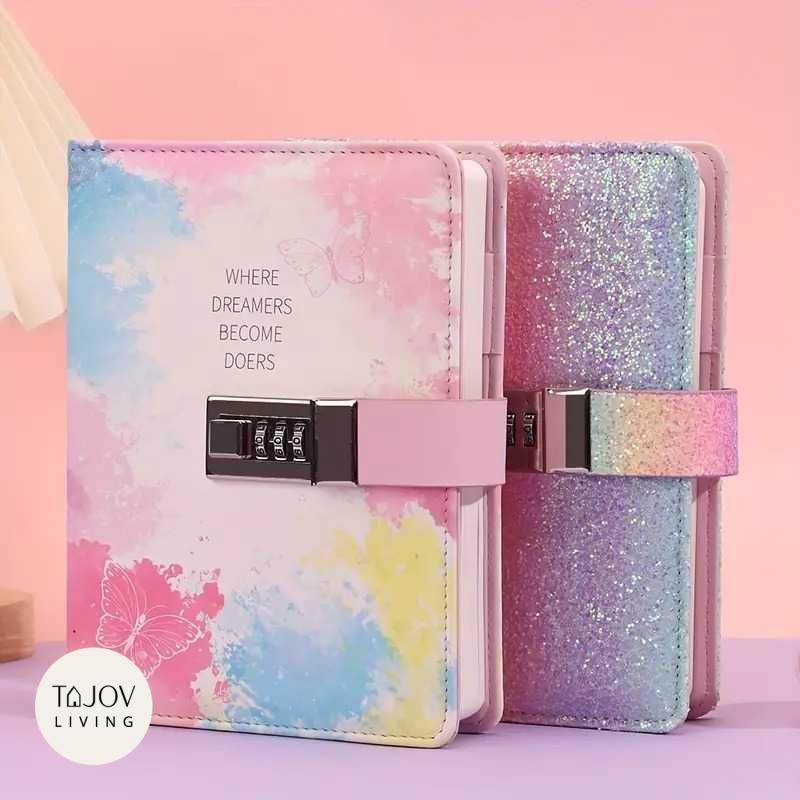 

Buku Diary Notebook Catatan Jurnal B6 256 Halaman with Lock - F-5