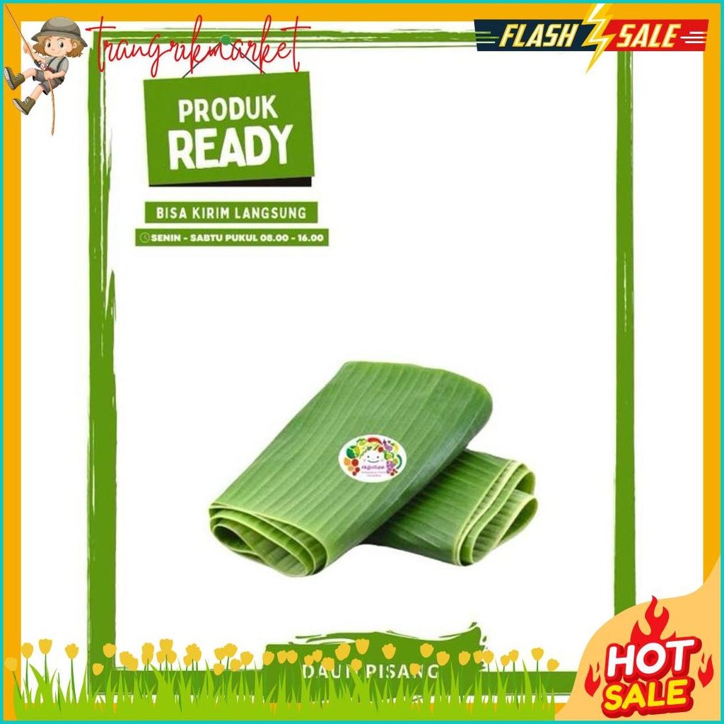 

Daun Pisang / Sayur Sayuran Segar Ready On Mallahrizwa (Lagi Diskon)