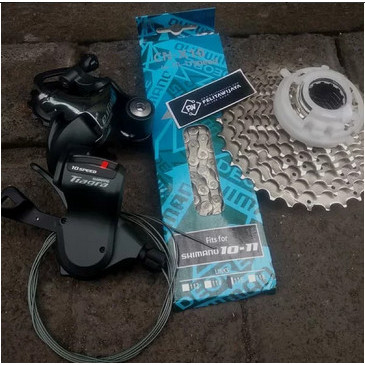 Paket Groupset grupset mini Sepeda lipat Shimano Tiagra 10 speed
