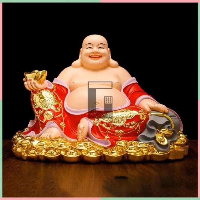 LKJ Patung Pajangan Dewa Buddha Budha Maitreya Matreya Tertawa Jumbo Besar
