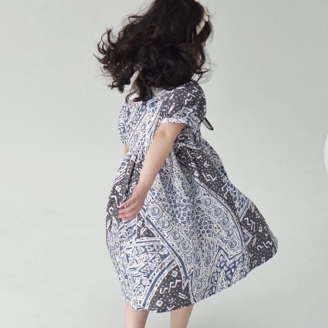 Batik Kepik | Franca Dress Batik Anak