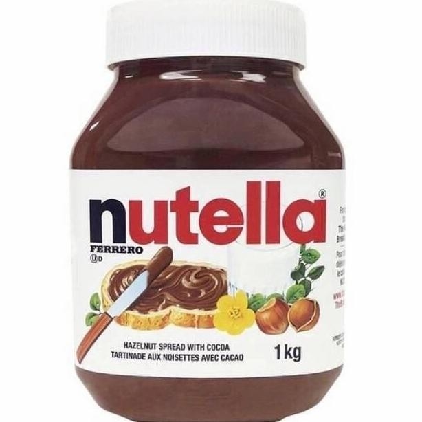 

Selai Coklat Kacang Nutella Chocolate Hazelnut Spread 1Kg Halal