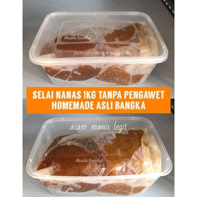 

Selai Nanas Legit Homemade 1Kg Asli Bangka / Selei Nastar Pastry