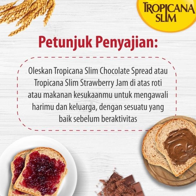 

Triple Pack - Tropicana Slim Strawberry Jam 375G - Selai Stroberi