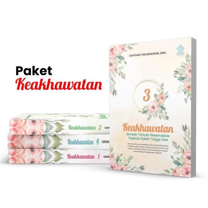 

Promo Paket Keakhwatan Lengkap Isi 4 Jilid Karya Cahyadi Takariawan - Era