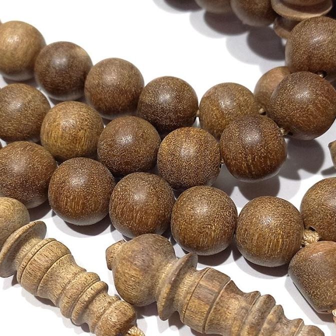 Tasbih kayu Galih Bidara Arab bertuah ASLI varian ukuran isi 99 butir