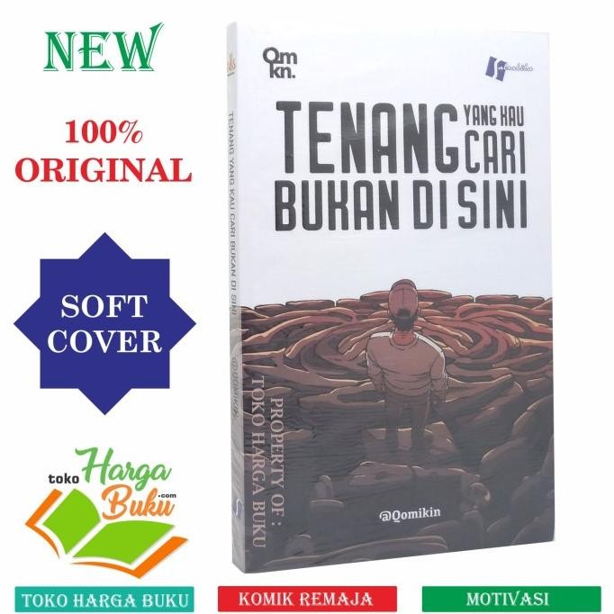 

Promo Buku Pernah Lupa Jadi Manusia & Tenang Yang Kau Cari Bukan Di Sini Slb