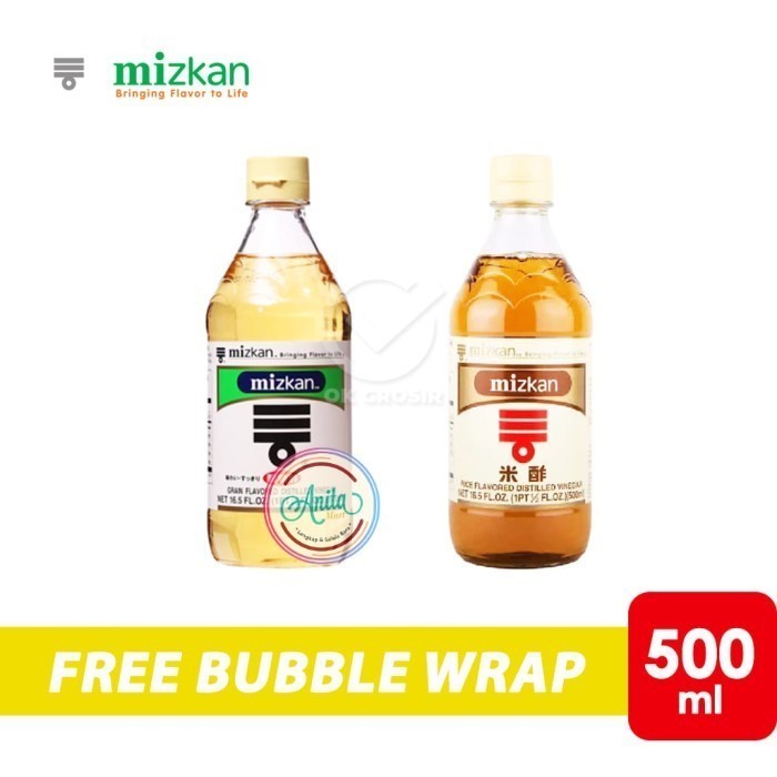 

Mizkan Suehiro Kokumotsu Su Grain/ Kome Su Rice Vinegar [Botol 500 Ml]