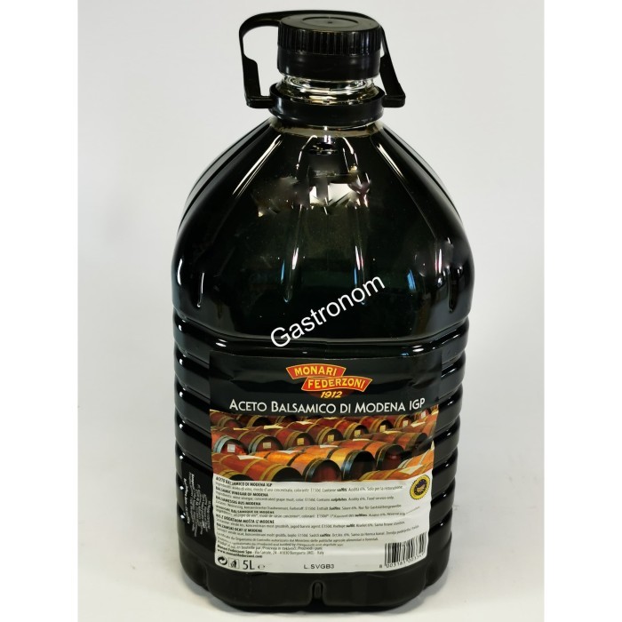 

Cuka Balsamik / Monari Federzoni Aceto Balsamico Di Modena 5 Ltr