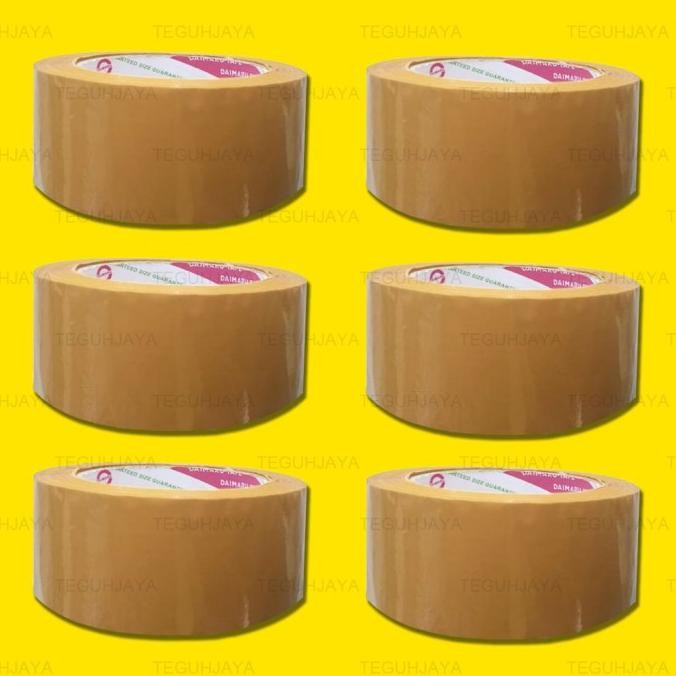 

Sale Lakban Opp Merk Daimaru 48 Mm X 100