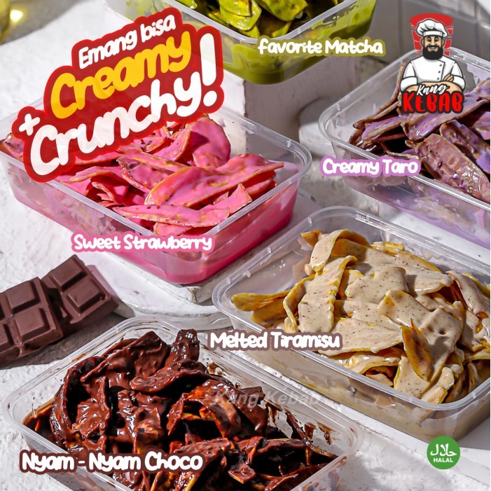 

NEW KRIPIK PISANG LUMER COKLAT CEMILAN KEKINIAN BY KANG KEBAB