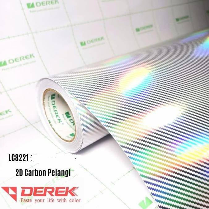 

Sale Sticker 2D Carbon Transparan Hologram 50 Cm